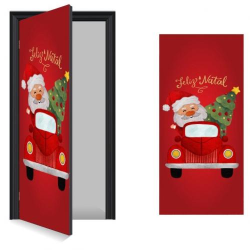 Capa de Porta Natal Decorativa